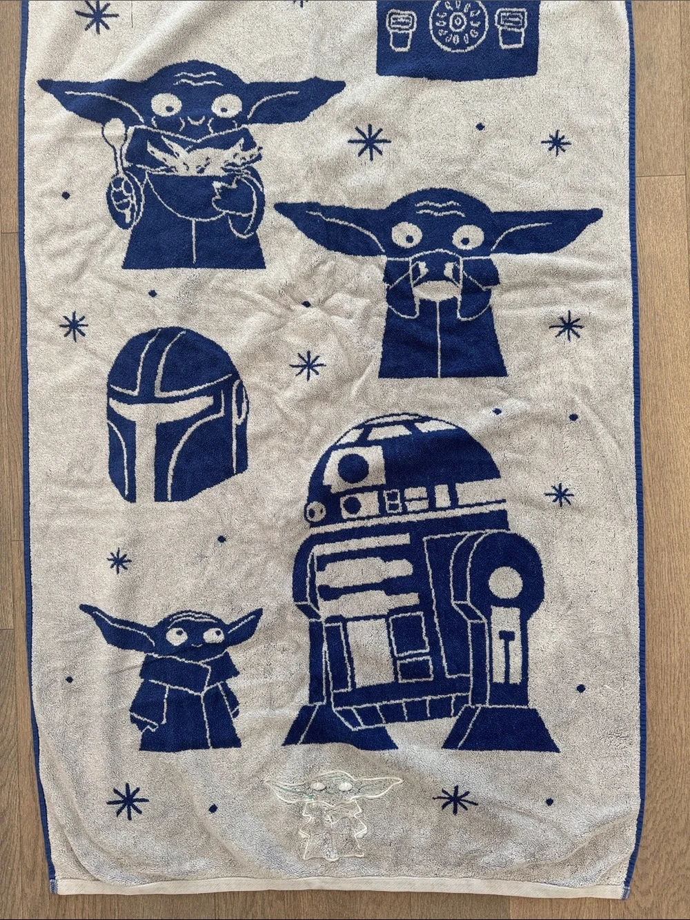 Star Wars‎ Baby Yoda Mandalorian beach towel
